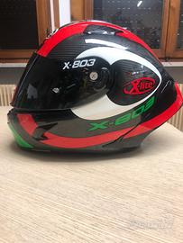 Casco moto integrale in carbonio taglia L