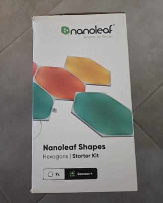 9 pannelli luminosi Nanoleaf - forma esagonale