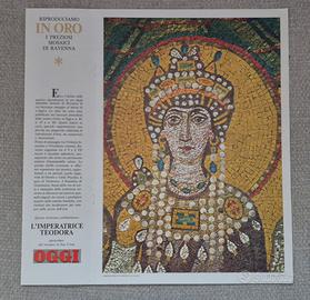 N.4 riproduzioni mosaici Ravenna.
