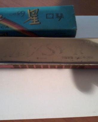 Armonica a bocca star nuova e flauto dolce sakura