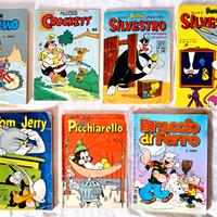 Fumetti  Umoristi  lotto , Silvestro  + gadget etc