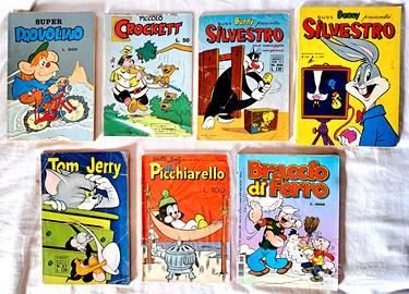 Fumetti  Umoristi  lotto , Silvestro  + gadget etc