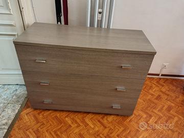 Cassettiera e comodini