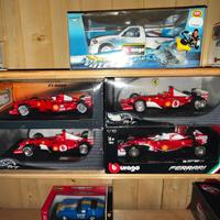 F1 Ferrari 1/18 Hotwheell E Bburago Nuove