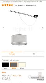 Lampadario Lumina Moove 42 Art design