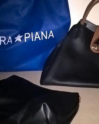 Borsa + pochette abbinata Serra Piana