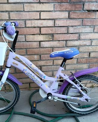 Bici bambina viola