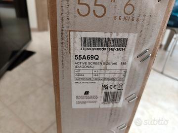 TV 55 pollici Hisense nuova