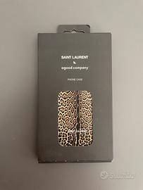 Cover nuova Saint Laurent iphone 12 leopardo