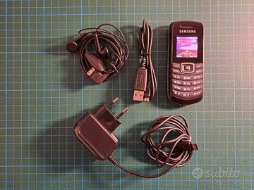 Cellulare Samsung GT-E1080i e accessori funzionate