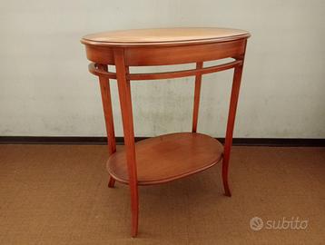 Tavolino ovale in legno