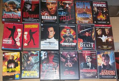 Vhs film d'arti marziali 