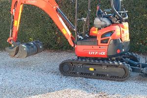 Miniescavatore Kubota u17