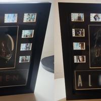 Alien + Aliens Film Cell Memorabilia display