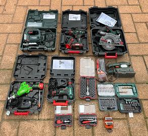 Stock attrezzatura da lavoro