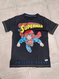 Maglietta Philipp Plein x Superman originale