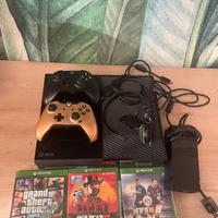 Xbox one console completa di cavi,Giochi + 2 pad