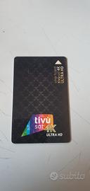 Tessera Tivusat 4K GIA ATTIVA