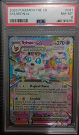 Sylveon ex 041 PSA 8  Pokemon Pre EN