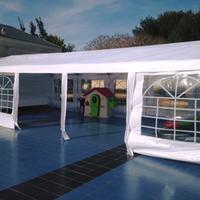 Gazebo professionale in ferro zincato – 12 x 8 m –