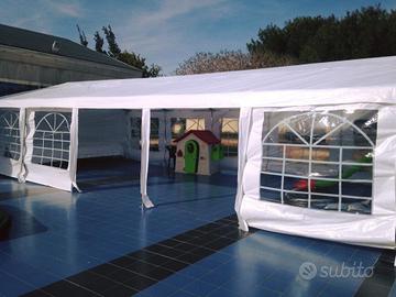 Gazebo professionale in ferro zincato – 12 x 8 m –