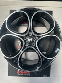 4 CERCHI IN LEGA ORIGINALI ALFA ROMEO STELVIO TONA