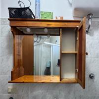 Mobile con specchio bagno