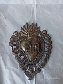 Figura Sacro Cuore ex voto
