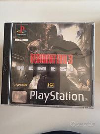 Resident evil 3  nemesis per playstation 1