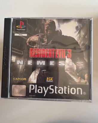 Resident evil 3  nemesis per playstation 1