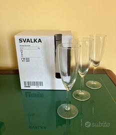 Set 6 Calici Flûte Champagne Svalka IKEA