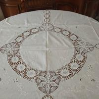 tovaglia da 8 lino e chiacchierino