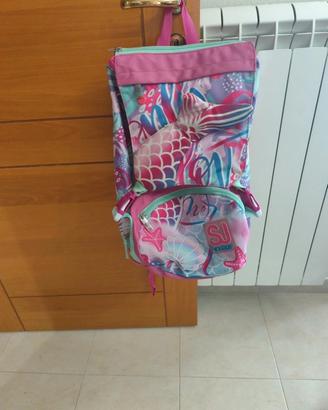 zaino per la scuola  + astuccio 