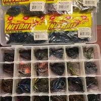 Esche artificiali JIG da pesca  + trailer NetBait