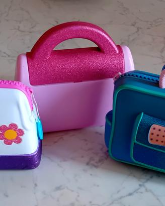 Tre valigette Dottoressa Peluche 