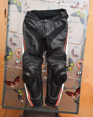 pantaloni moto 48 dainese uomo in pelle 