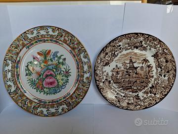 2 Piatti Decorativi 