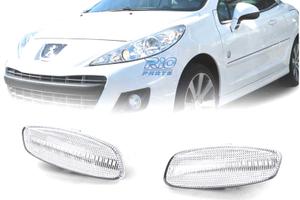 FRECCIE SPECCHIO PER PEUGEOT CITROEN LED BIANCO