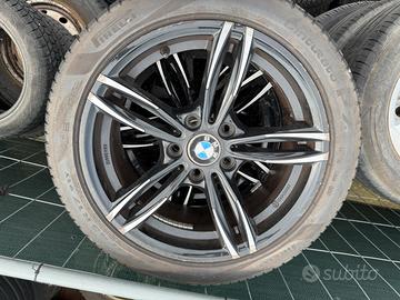 4 CERCHI GOMME BMW SERIE 1 225/45/17 PIRELLI