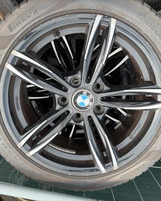 4 CERCHI GOMME BMW SERIE 1 225/45/17 PIRELLI