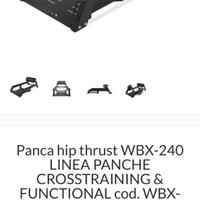 Panca Hip Thrust Toorx wbx 240