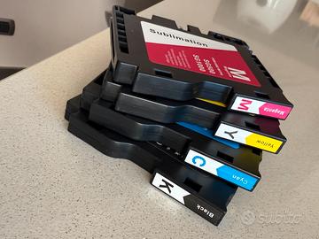 Set cartucce inchiostri sublimatici SG500 SG1000