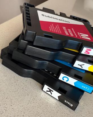 Set cartucce inchiostri sublimatici SG500 SG1000