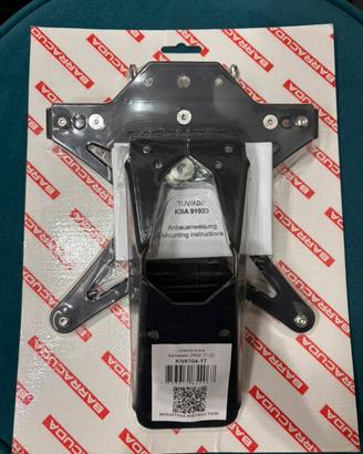 Porta targa Kawasaki nuovo ancora imballato