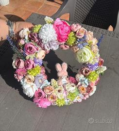 Fuoriporta con coniglio peloso