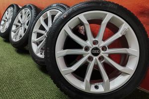 Cerchi Audi A5 Avant Gomme New Invernali 235 45 18