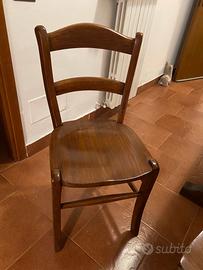 Sedie legno massello