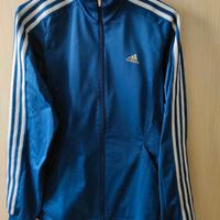 FELPA ADIDAS TAGLIA M BLU CLIMACOOL