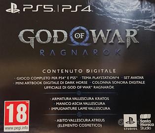 GOD OF WAR RAGNAROCK JOTNAR EDITION DIGITAL CODICE