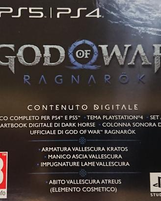 GOD OF WAR RAGNAROCK JOTNAR EDITION DIGITAL CODICE